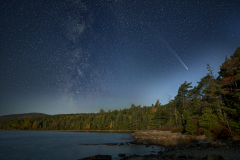 Comet and the Milky Way