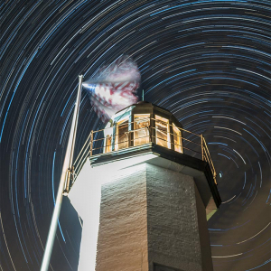 Photo Walk - Scituate Lighthouse Sunset and Star Trails - August 17th, 2024
