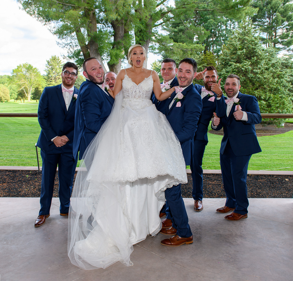 Physical photograph print from wedding photography session,