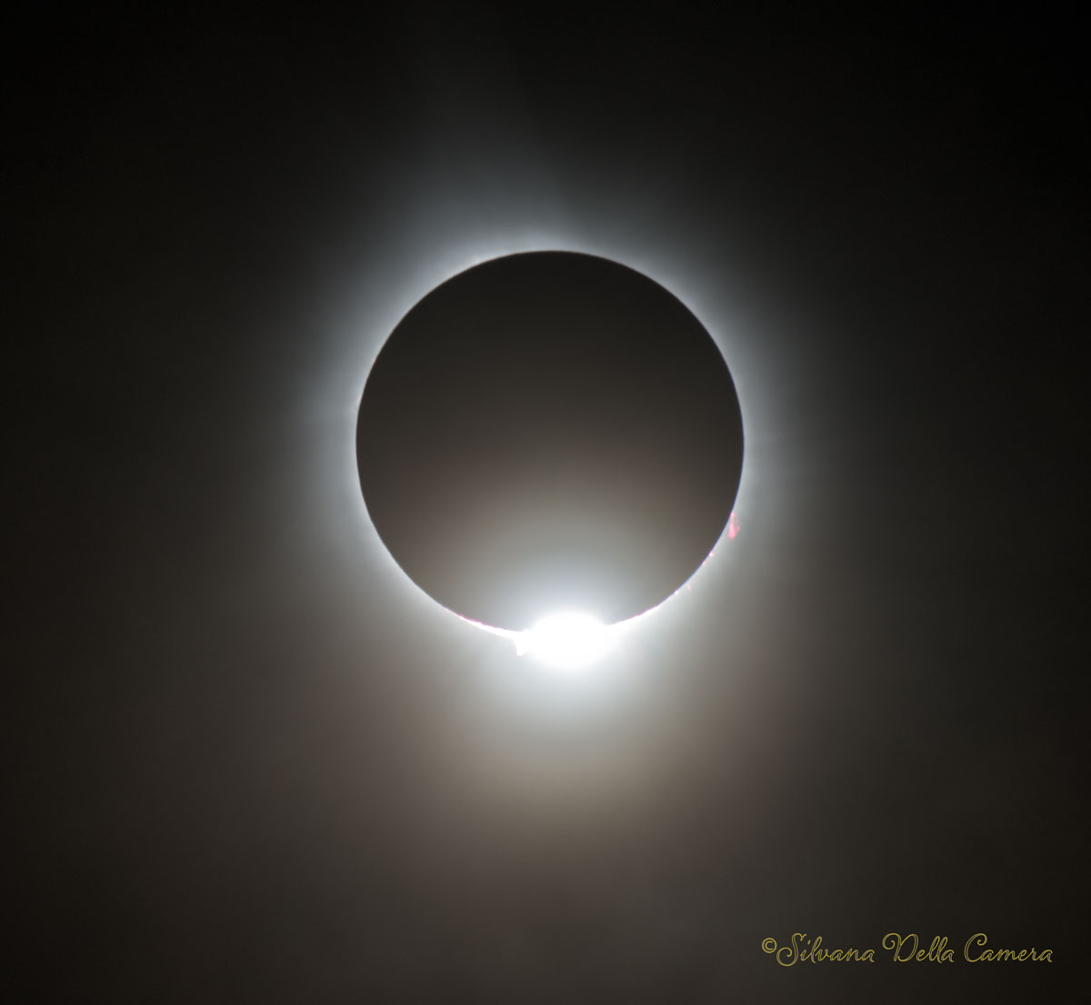 Great North American Eclipse Diamond Ring