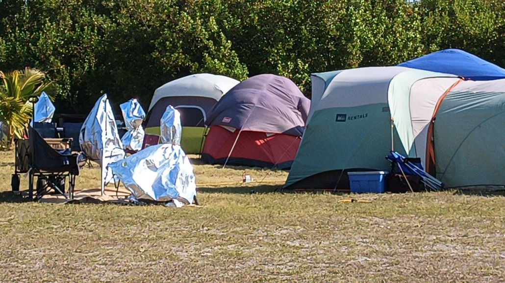 Tents and telescopes