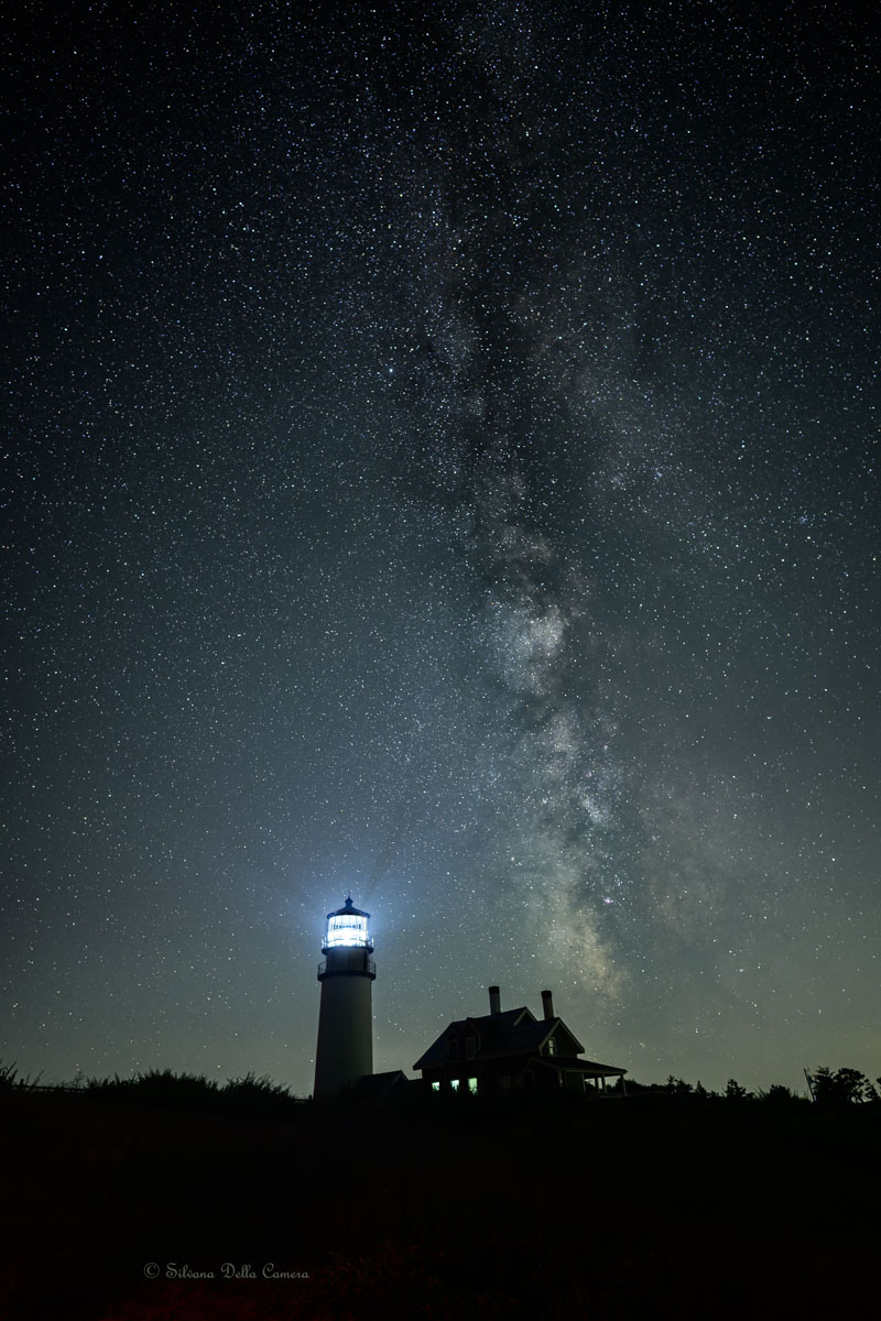 Milky Way over Highland Light
