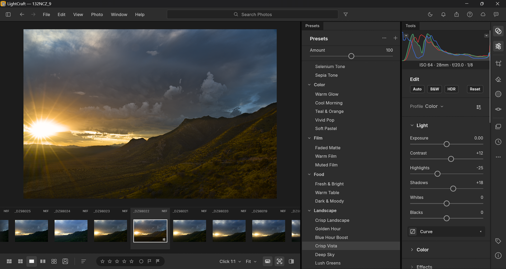 LightCraft open-source Lightroom alternative interface